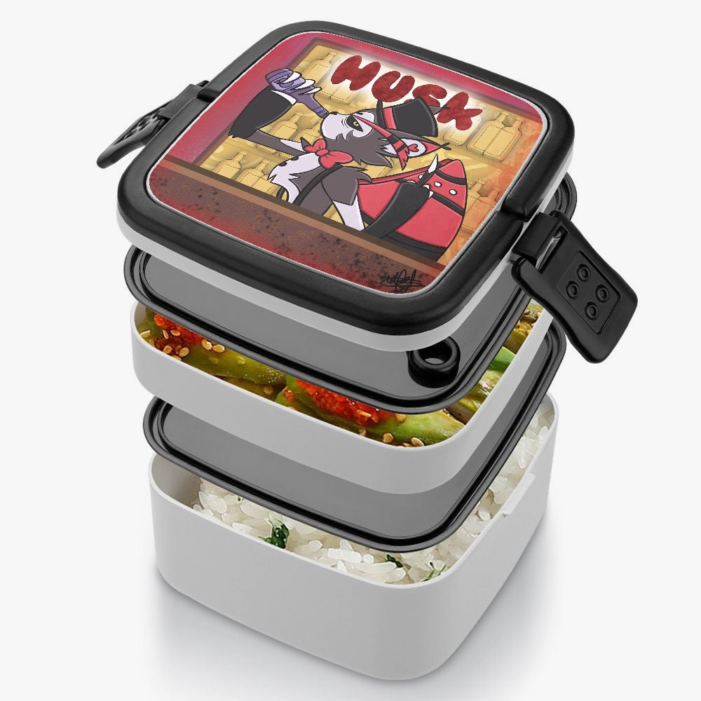 Husk Double-layer Lunch Box