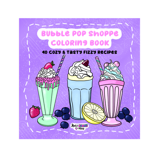 Bubble Pop Shoppe Coloring Book