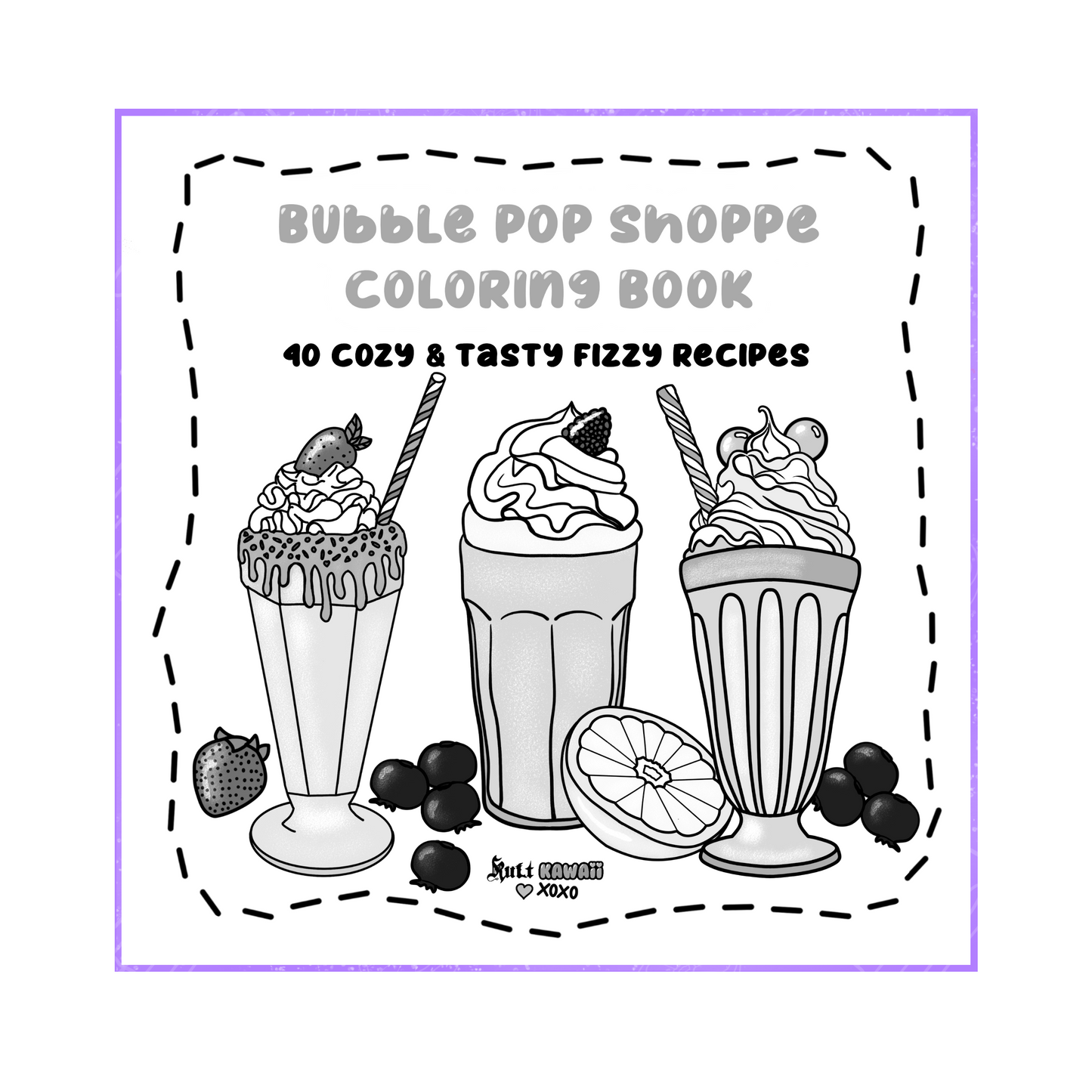 Bubble Pop Shoppe Coloring Book