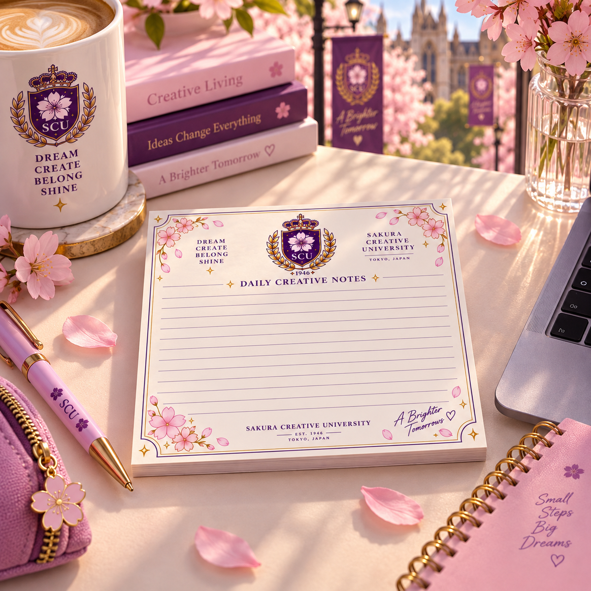 SCU Daily Creative Notes Notepad