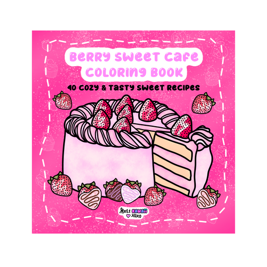 Berry Sweet Cafe Coloring Book