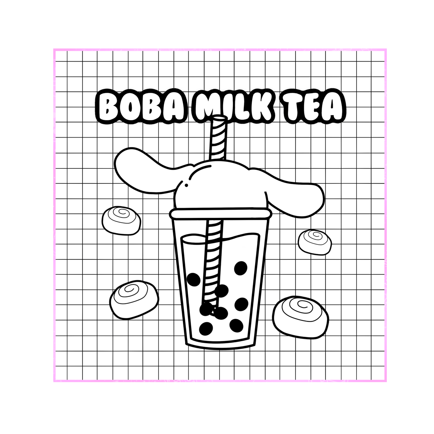 Boba Tea Coloring Book