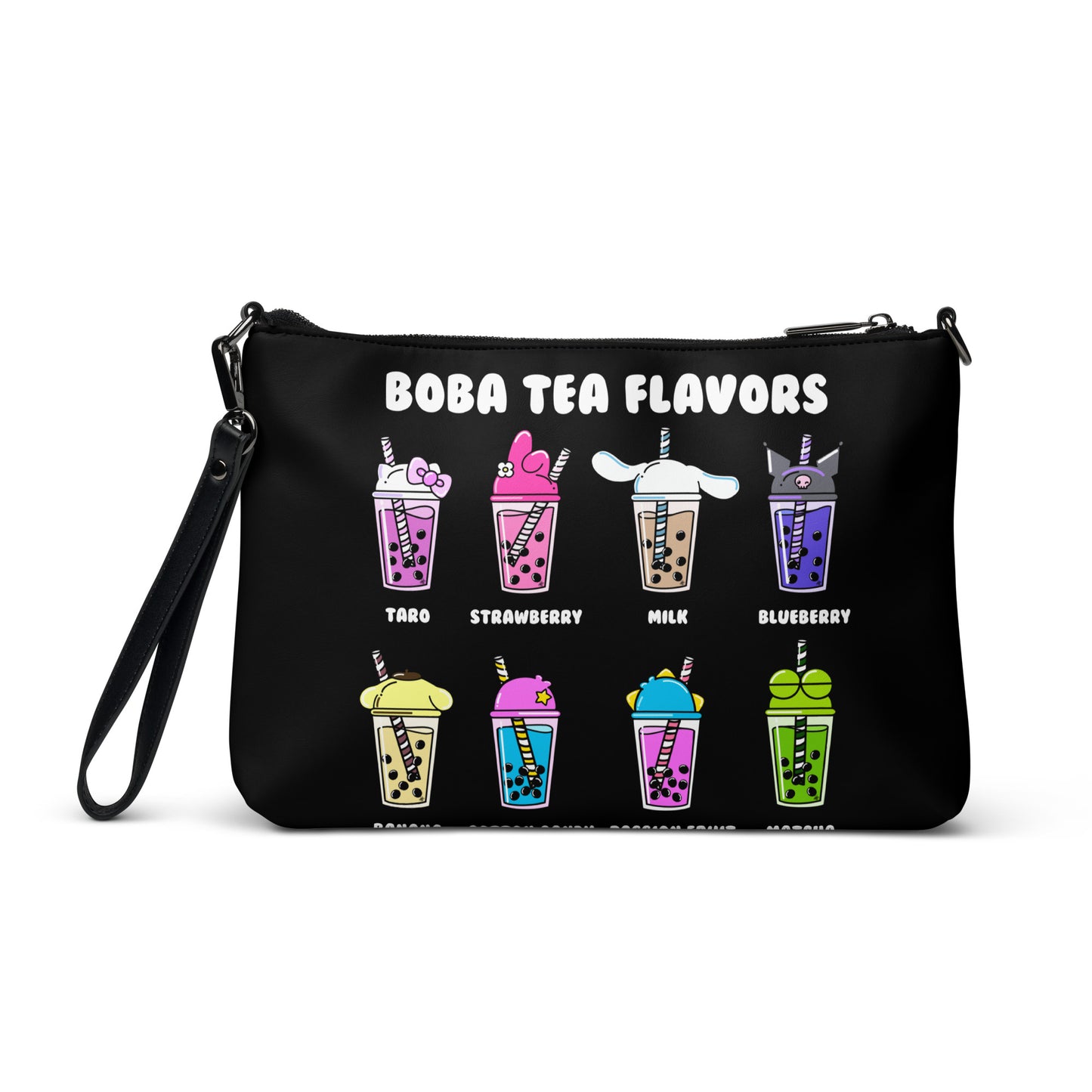 Boba Tea Flavors Crossbody bag
