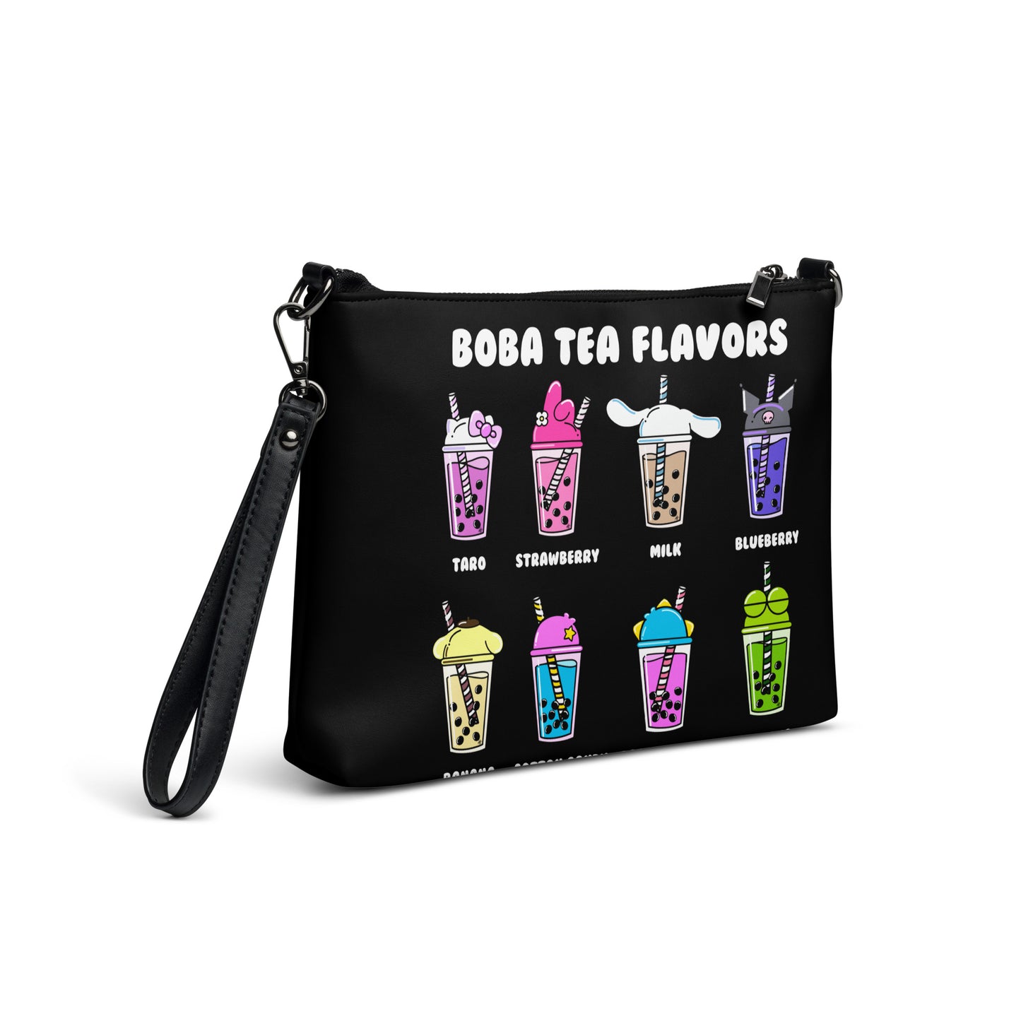 Boba Tea Flavors Crossbody bag