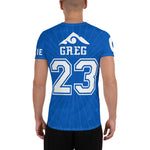 All-Over Print Men's Athletic T-shirt