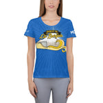 All-Over Print Women's Athletic T-shirt