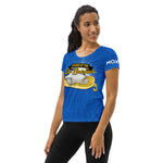 All-Over Print Women's Athletic T-shirt