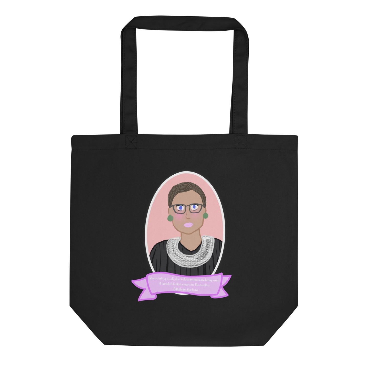 Ruth Bader Ginsberg Eco Tote Bag