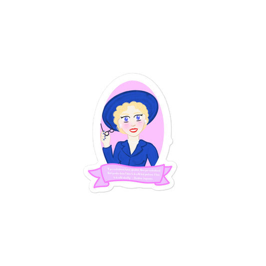 Christine Jorgensen Sticker