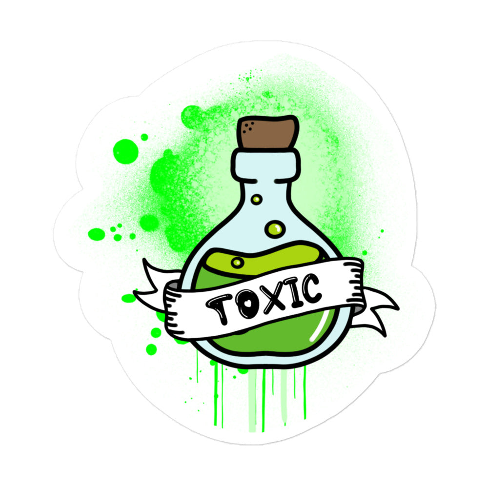 Toxic Sticker