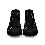 Till Death High-top Canvas Sneakers
