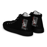 Horror Movies and Chill High-top Canvas Sneakers