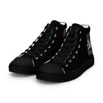 Horror Movies and Chill High-top Canvas Sneakers
