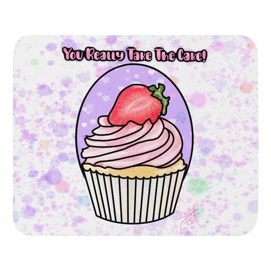 Take The Cake Mouse pad