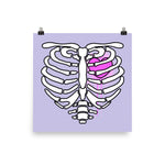 Bone Heart Poster