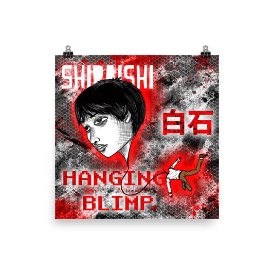Hanging Blimp Poster