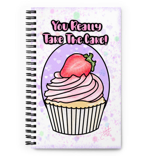Take The Cake Spiral notebook