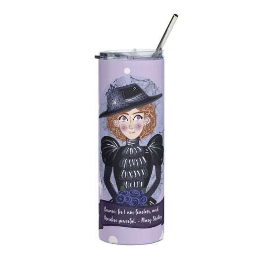 Mary Shelley Stainless steel tumbler