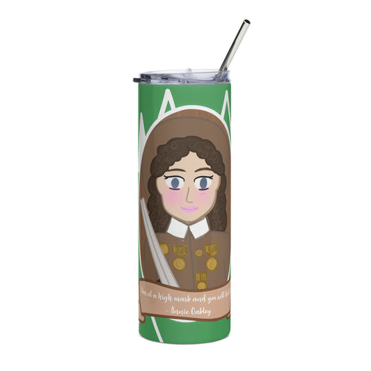 Annie Oakley Stainless steel tumbler