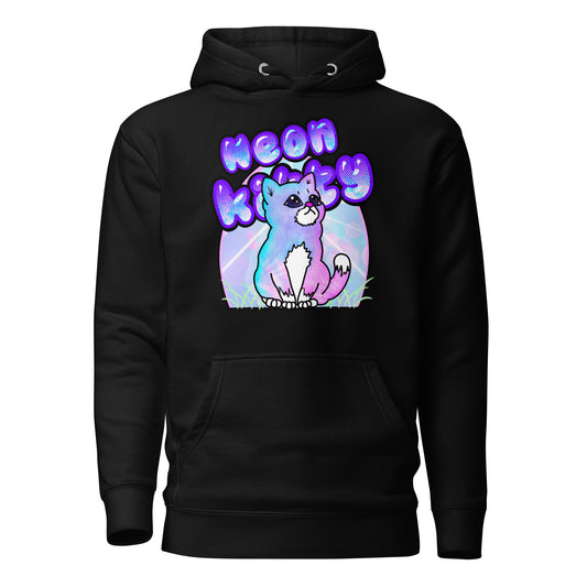 Neon Kitty Unisex Hoodie