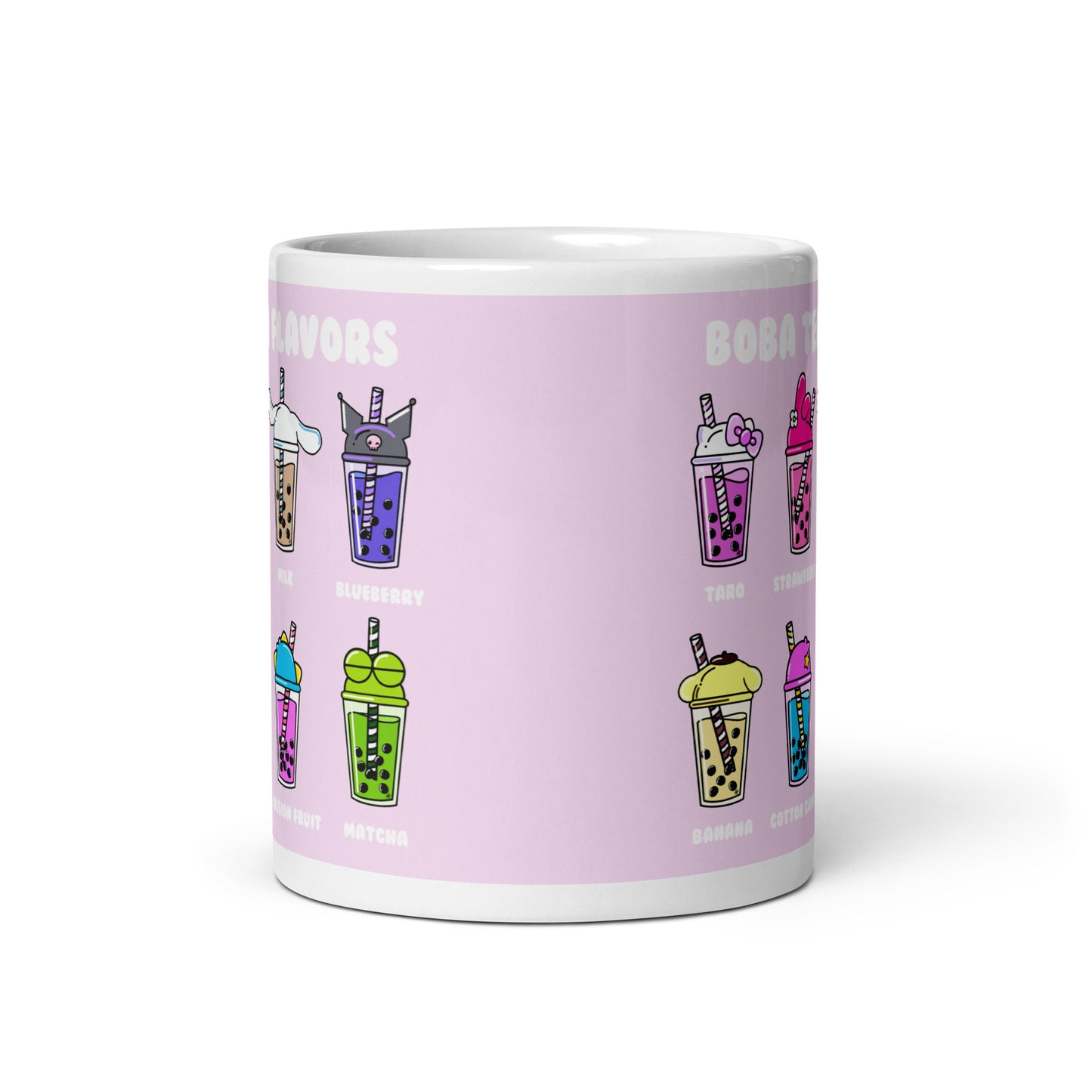 Boba Tea Flavors mug