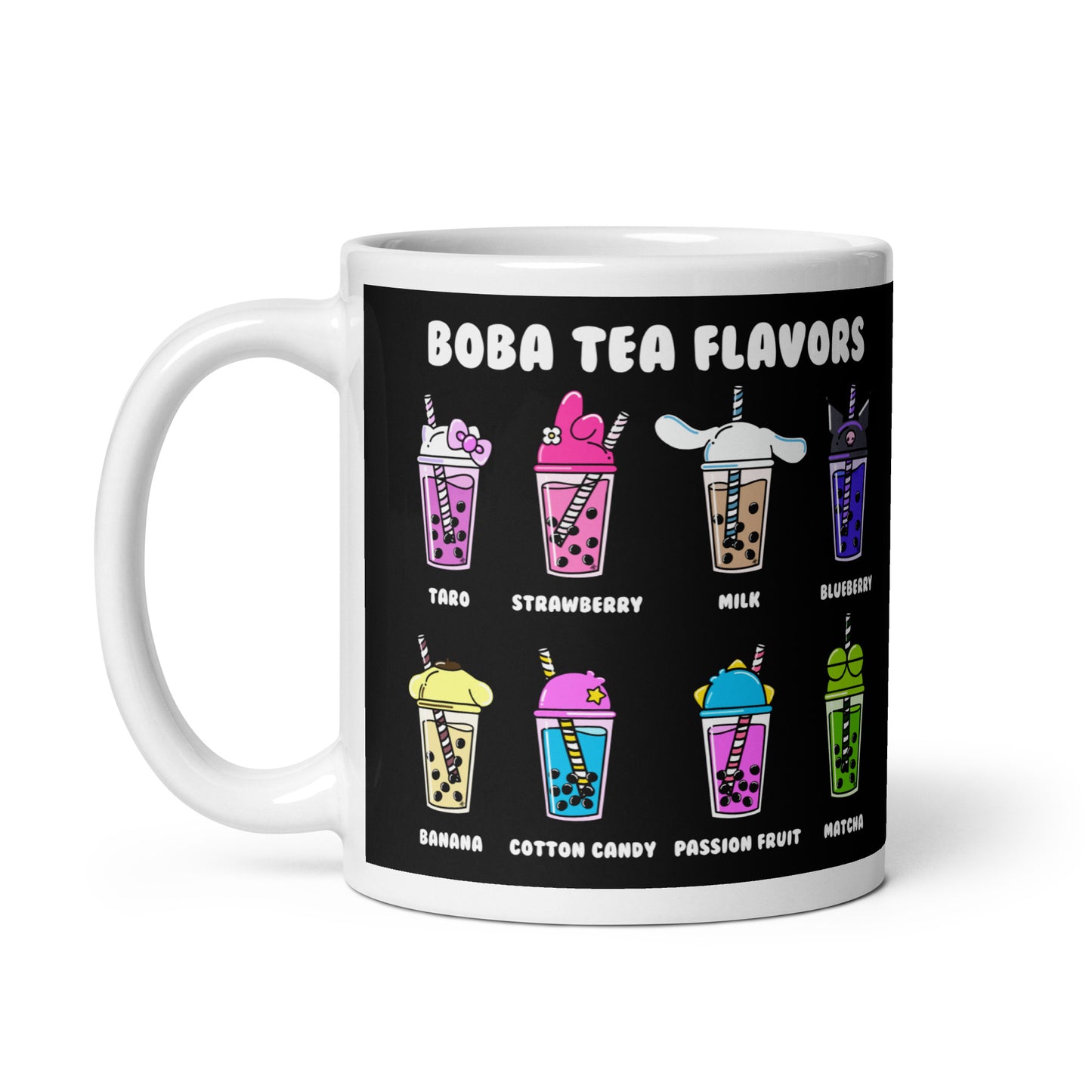 Boba Tea Flavors Mug