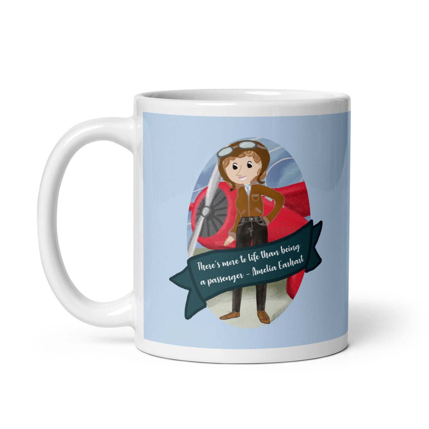 Amelia Earhart Mug