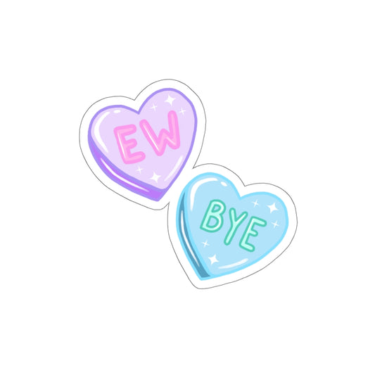 Sour Tarts Ew Bye Die-Cut Sticker