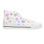 Sour Tarts White Women's High Top Sneakers