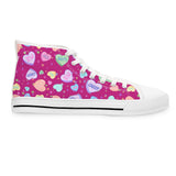 Sour Tarts Pink Women's High Top Sneakers