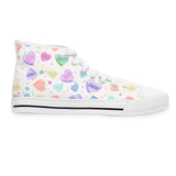 Sour Tarts White Women's High Top Sneakers