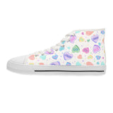 Sour Tarts White Women's High Top Sneakers